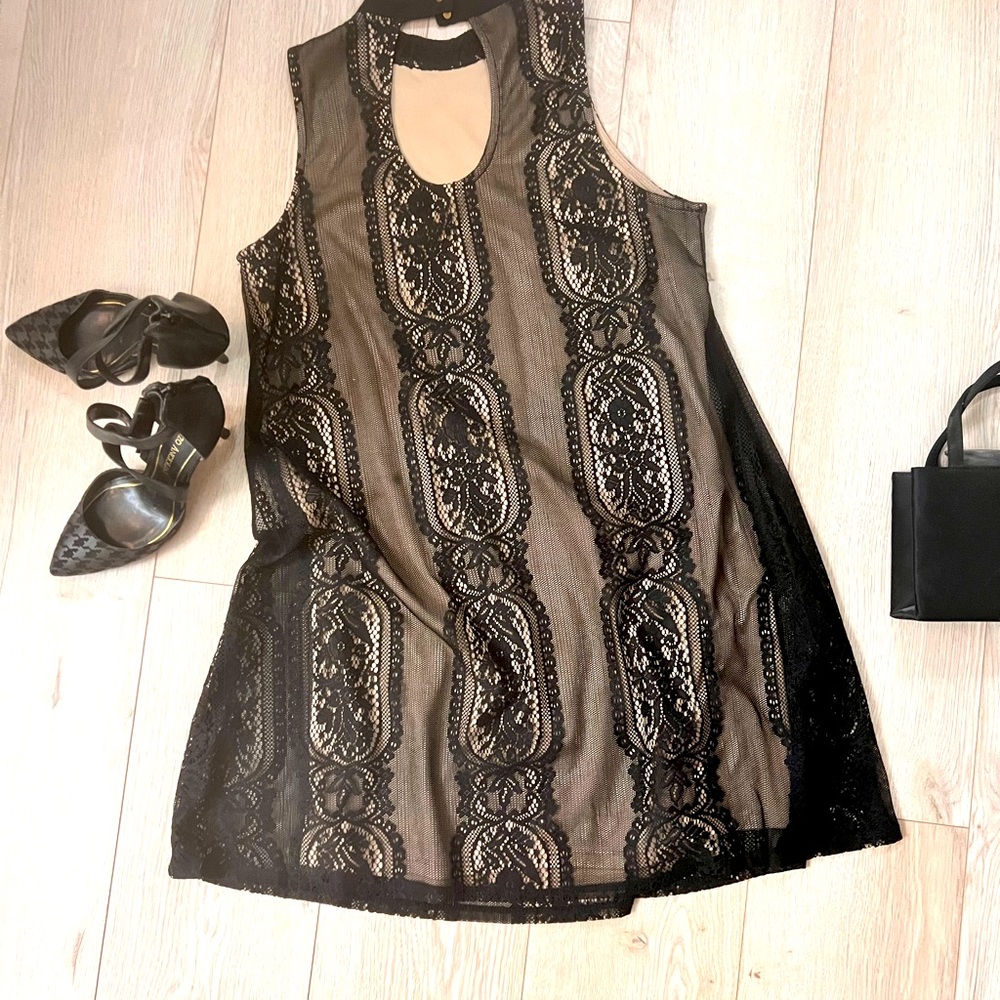 Black Lace Dress